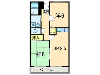 間取図 アイマンション長尾町
