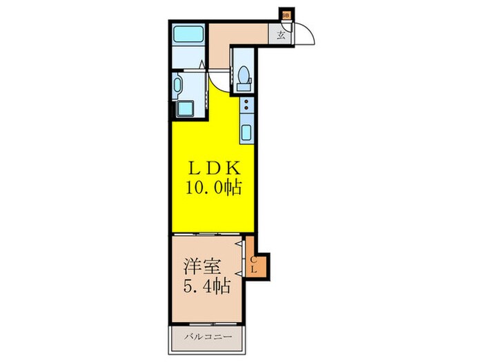 間取り図 仮）高槻市赤大路共同住宅