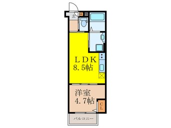 間取図 仮）高槻市赤大路共同住宅