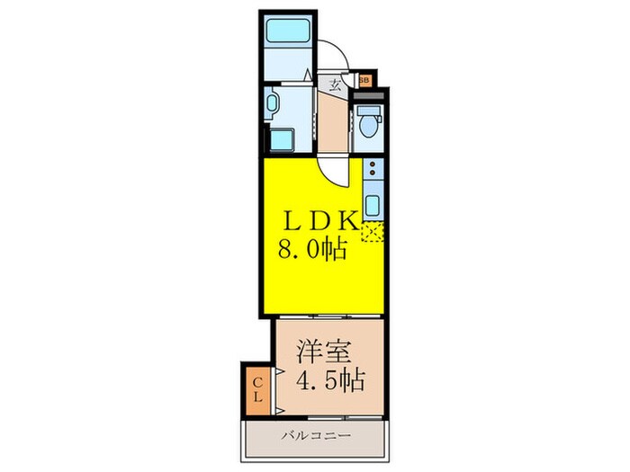 間取り図 仮）高槻市赤大路共同住宅