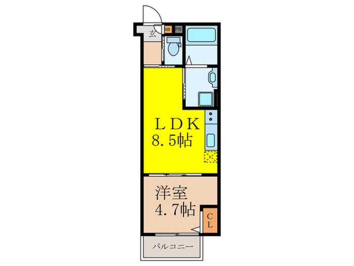 間取り図 仮）高槻市赤大路共同住宅