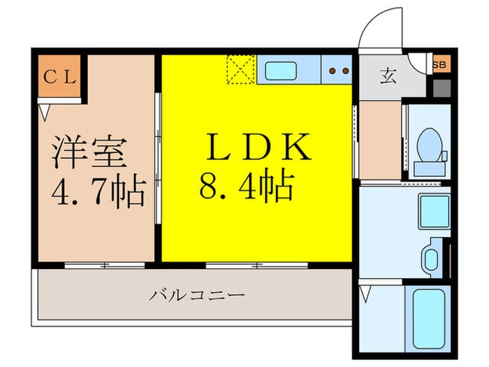 間取り図 仮）高槻市赤大路共同住宅