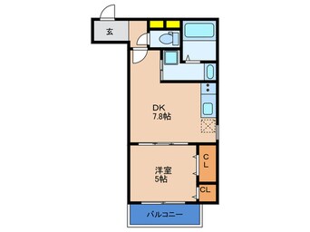 間取図 フジパレス北公園Ⅰ番館