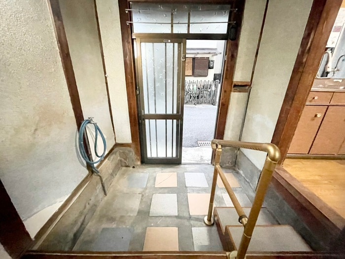 玄関 西御園連棟貸家北棟(110番地)