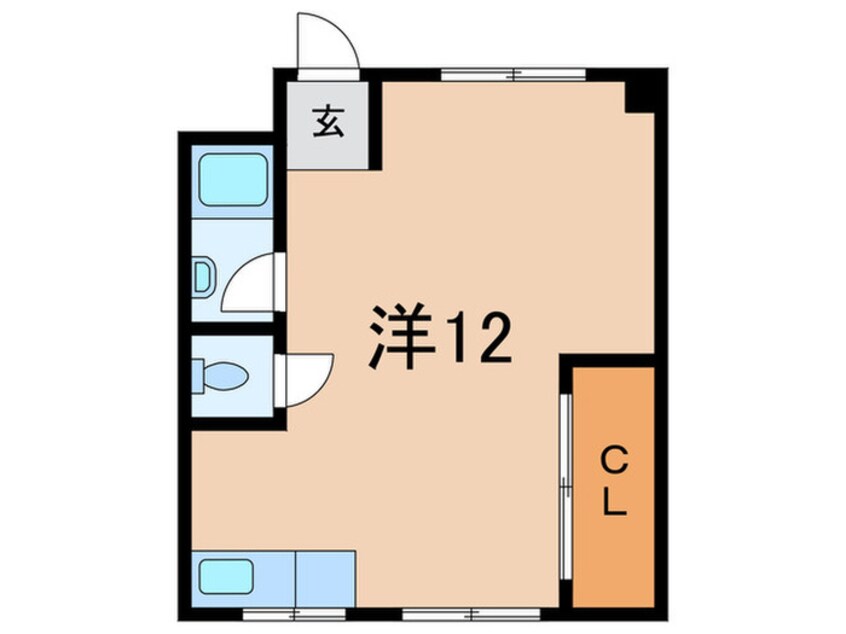 間取図 リバーサイド摩耶