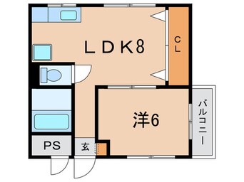 間取図 リバーサイド摩耶