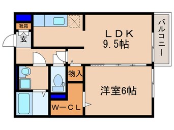 間取図 リビングタウン瀬田Ａ棟