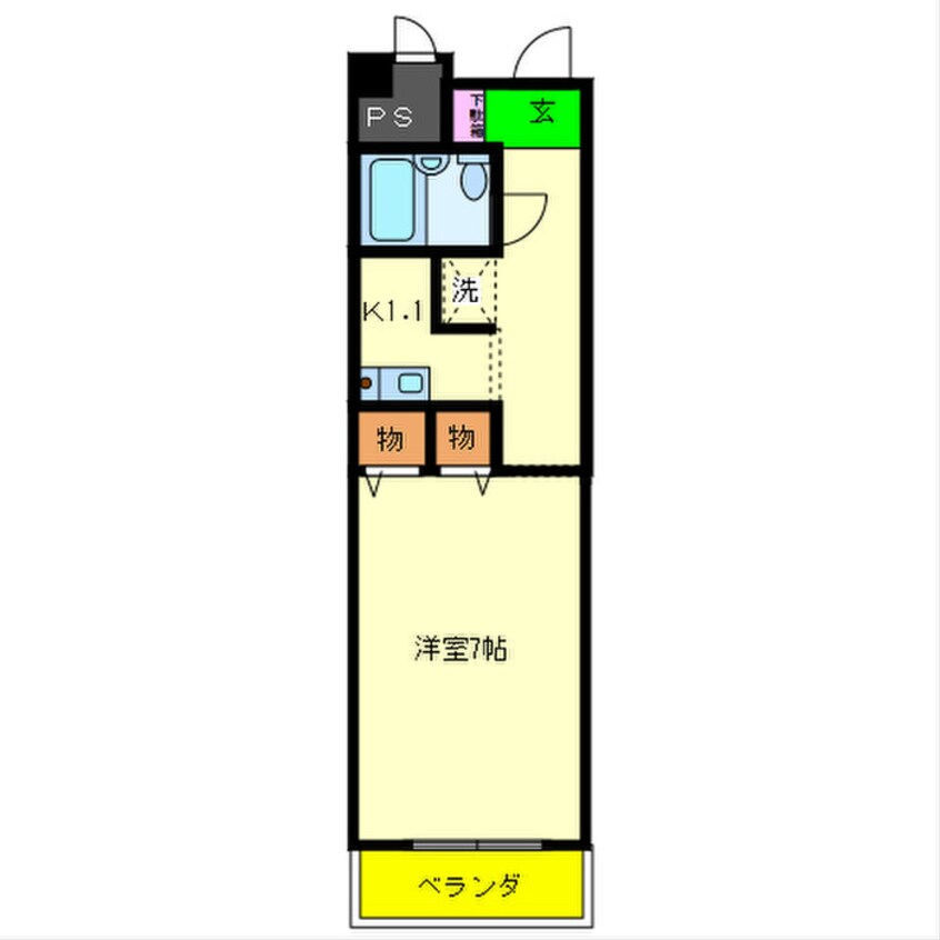 間取図 エトワール大日