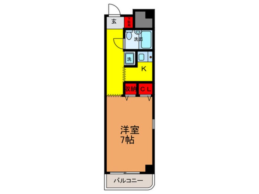 間取図 エトワール大日