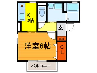 間取図 サンフェルティＢ棟