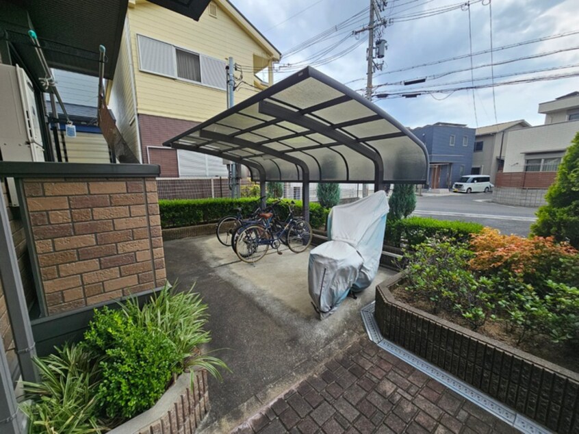 駐輪場 サンフェルティＢ棟