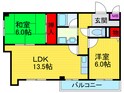 メゾンドボヌ－ルの間取図