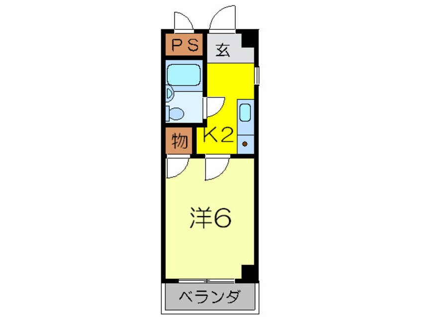 間取図 ニューハイム永塚