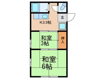 間取図 杉マンション