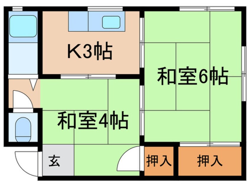 間取図 杉マンション
