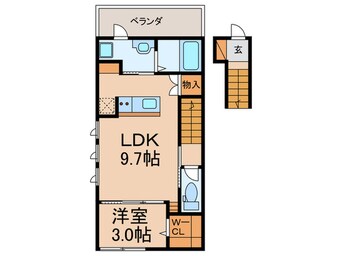 間取図 アヴァロン富田