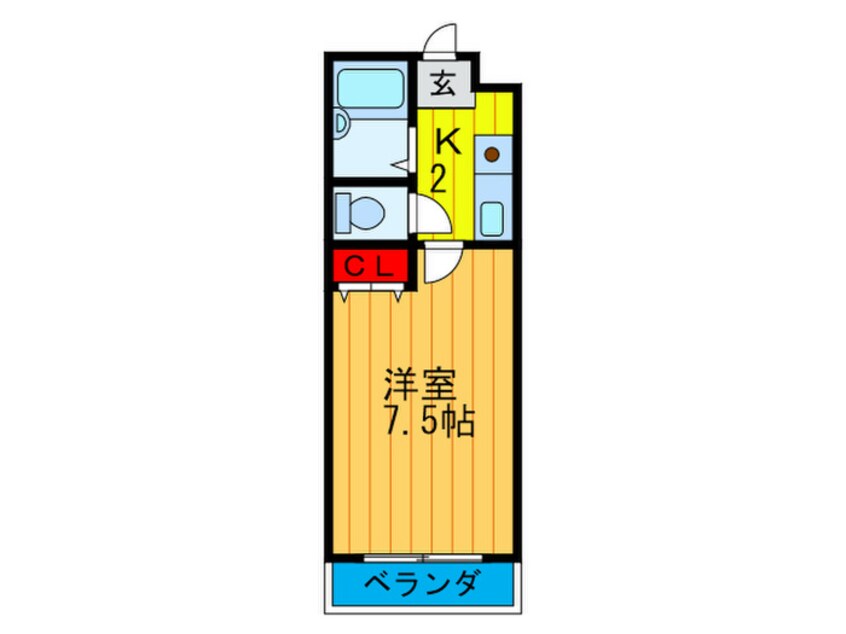 間取図 Ｍプラザ竜田通