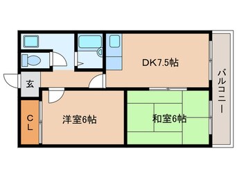 間取図 プレアール近江八幡