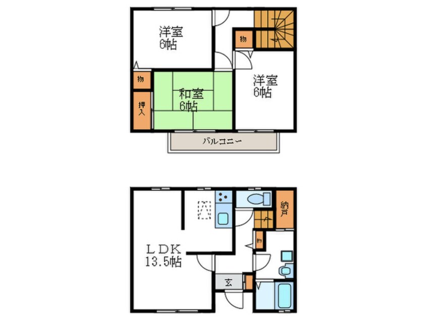 間取図 アルカディア