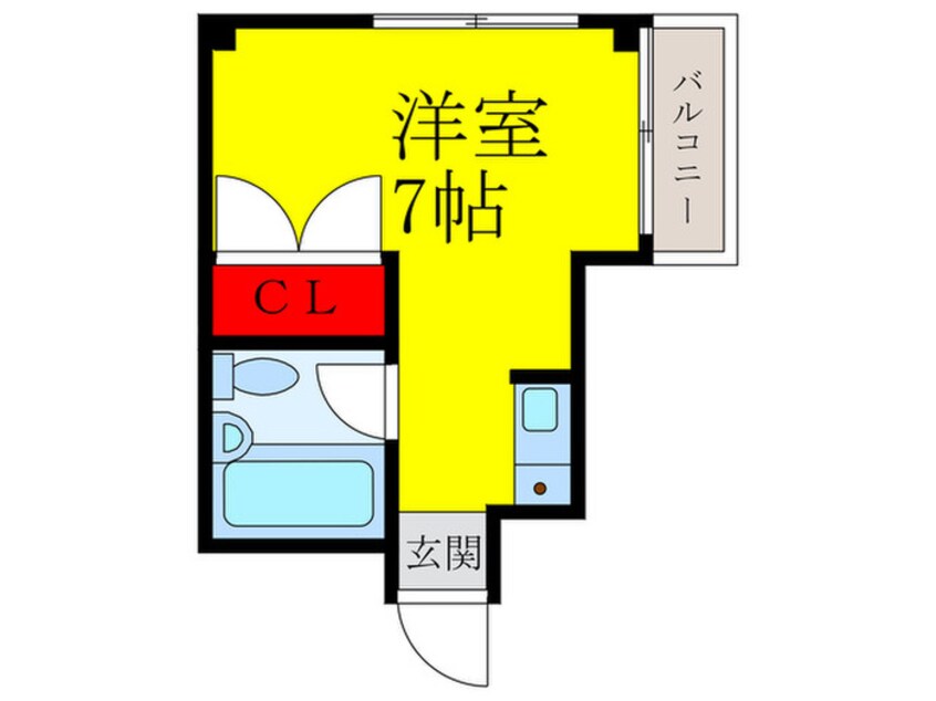 間取図 メゾン槻木