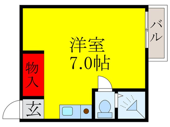 間取り図 メゾン槻木