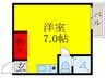 メゾン槻木 1Rの間取り