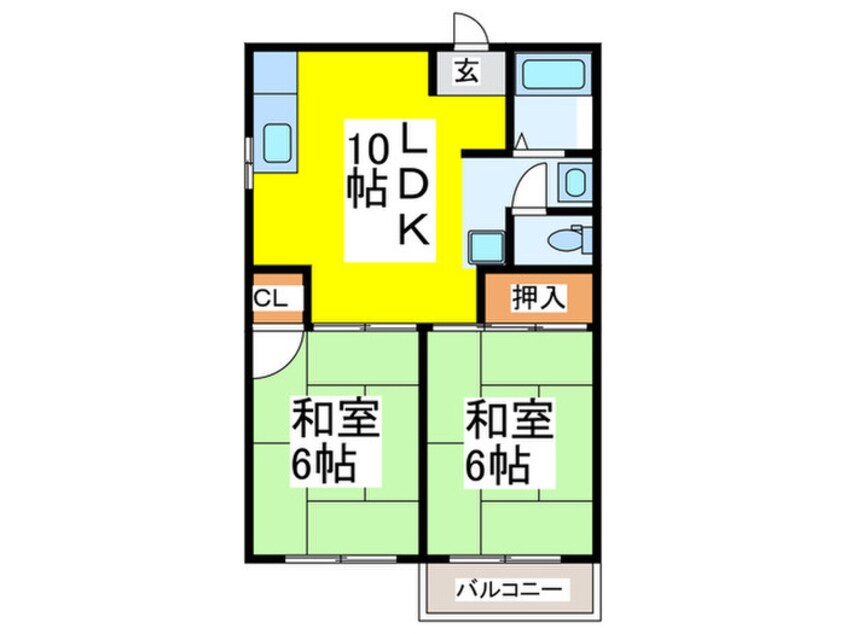 間取図 永田マンション