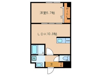 間取図 アシェンダ石山Ⅱ番館