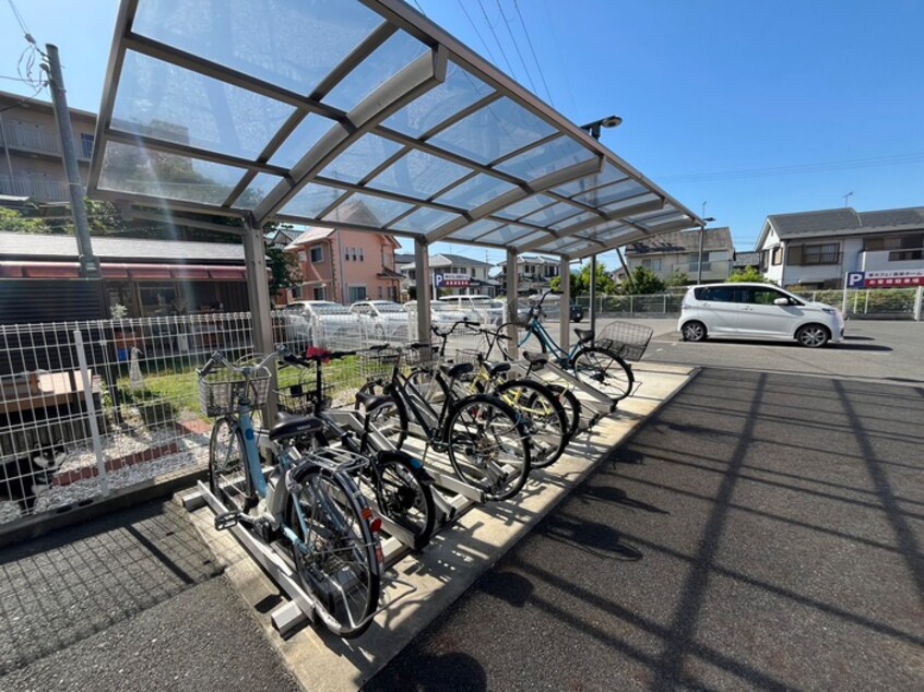 駐輪場 アシェンダ石山Ⅱ番館