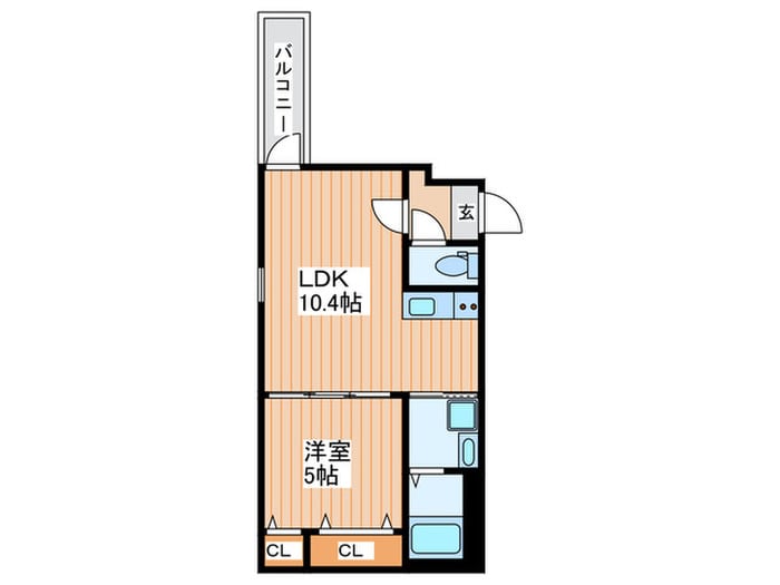 間取り図 フジパレス大和田Ⅲ番館