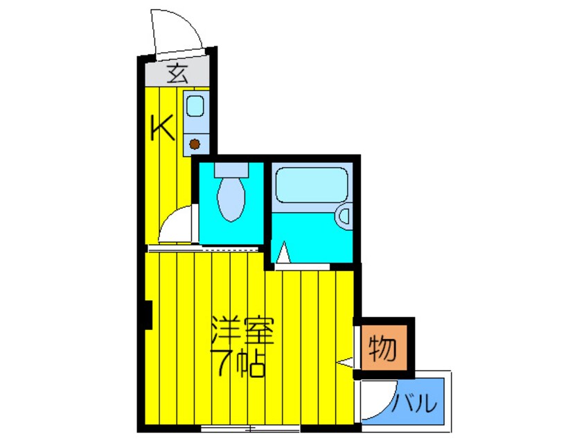 間取図 エスポア－ル豊秀１