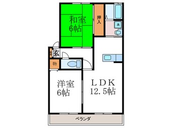 間取図 エーデルハイムⅠ