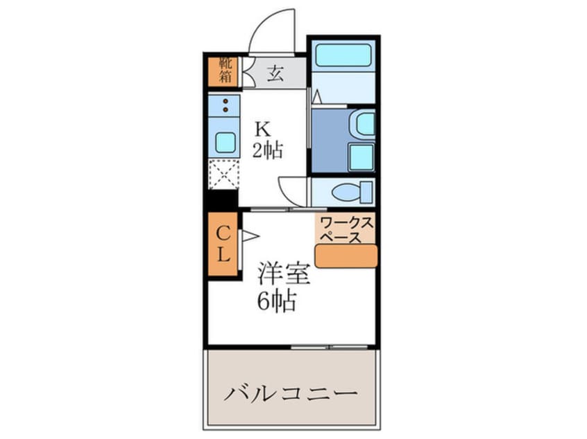 間取図 REVE de 下鴨