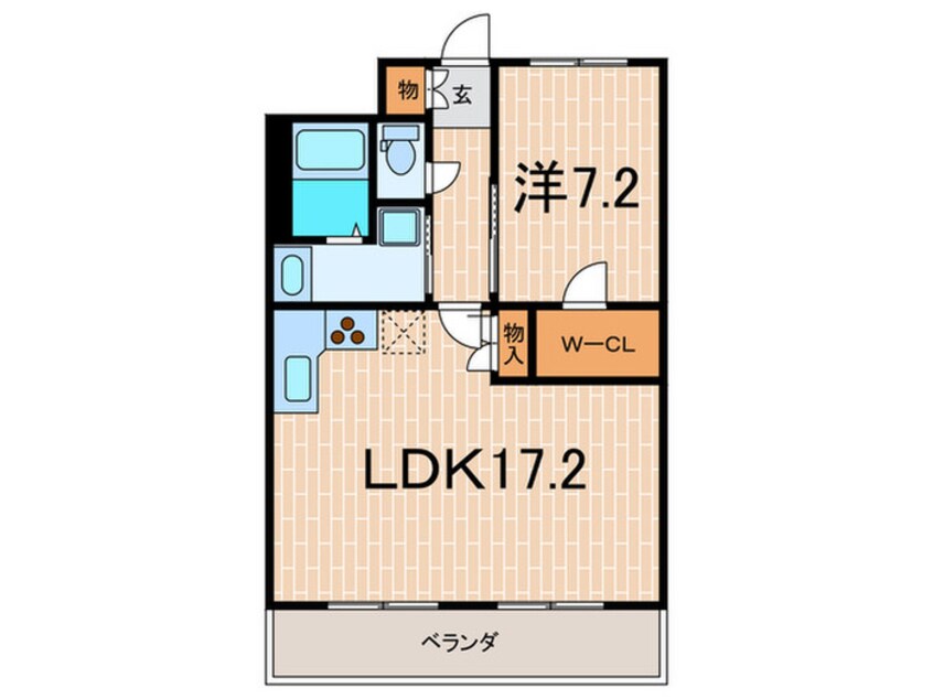 間取図 キャッスルプラザ西宮