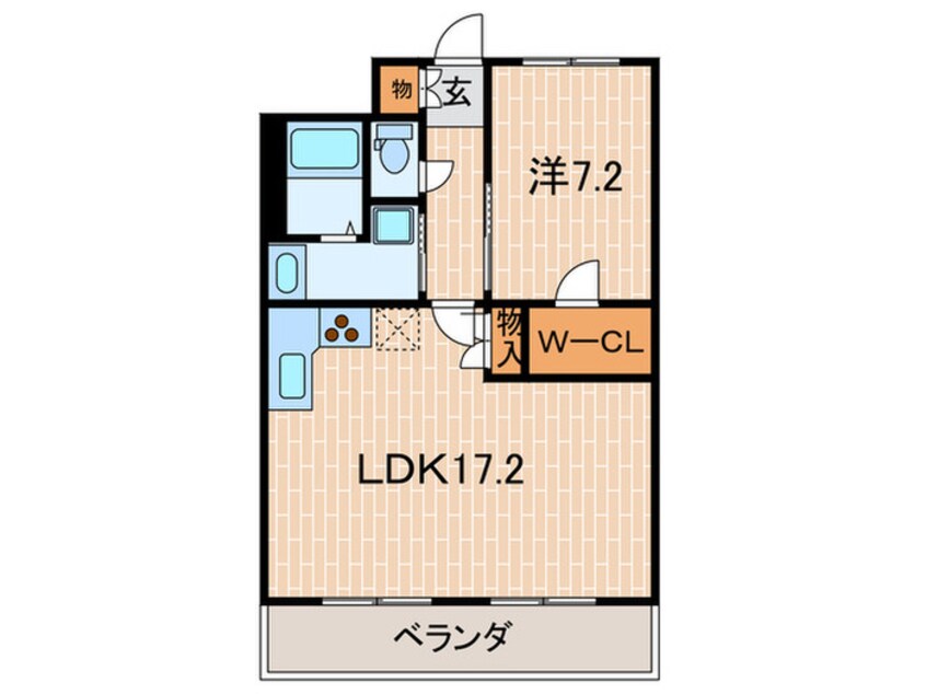 間取図 キャッスルプラザ西宮