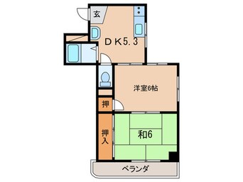 間取図 プロートン甲子園