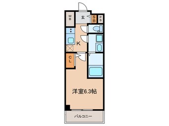 間取図 エスリード神戸レジデンス(609)