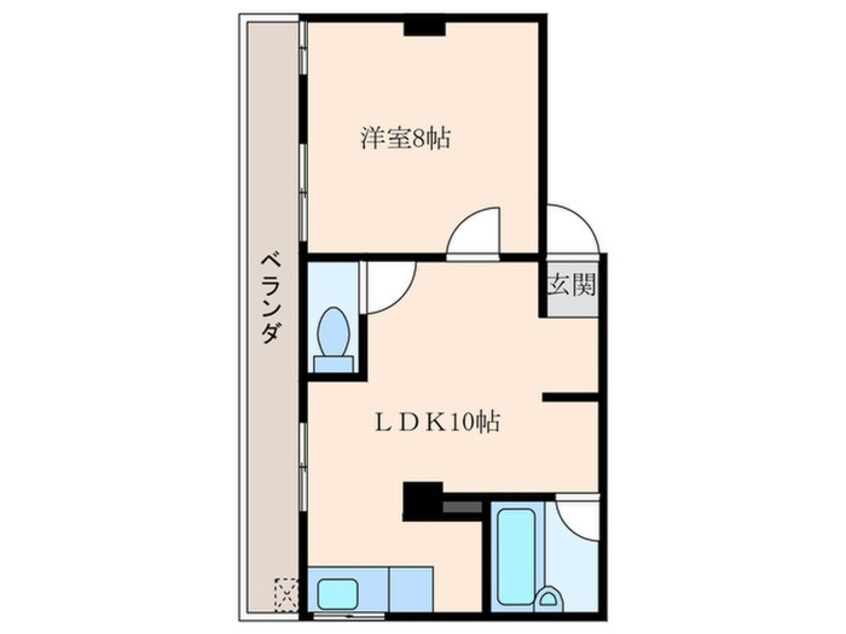 間取図 信濃マンション