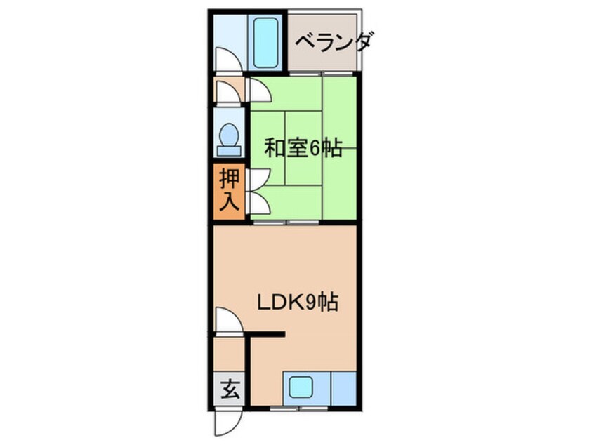 間取図 信濃マンション