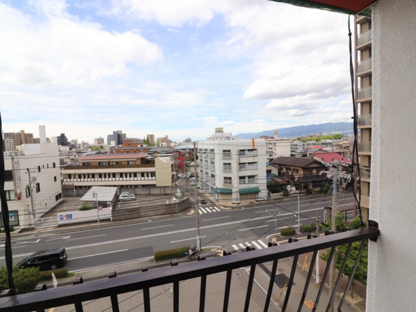 室内からの展望 信濃マンション