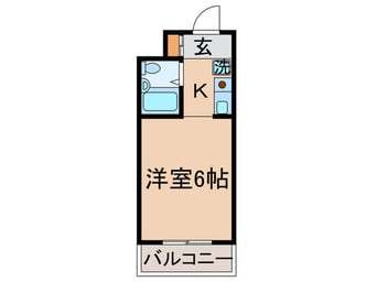 間取図 シティパレス京都東山