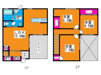 間取図 エクリュプラス狭山