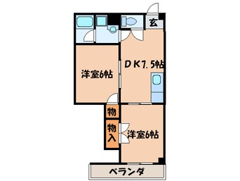 間取図 ルミエール春日森