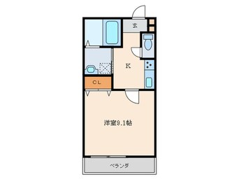 間取図 フジパレス南塚口Ⅴ番館