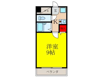 間取図 メゾン南江口