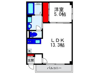 間取図 レジデンスコート豊中末広町