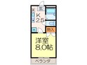 ｷｮｳｴｲﾏﾝｼｮﾝの間取図