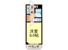 リアライズ西淡路 1Kの間取り