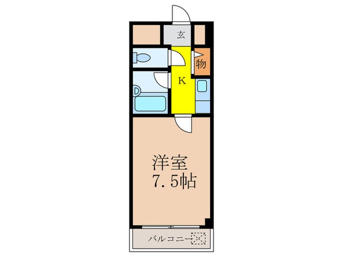 間取り図 リアライズ西淡路