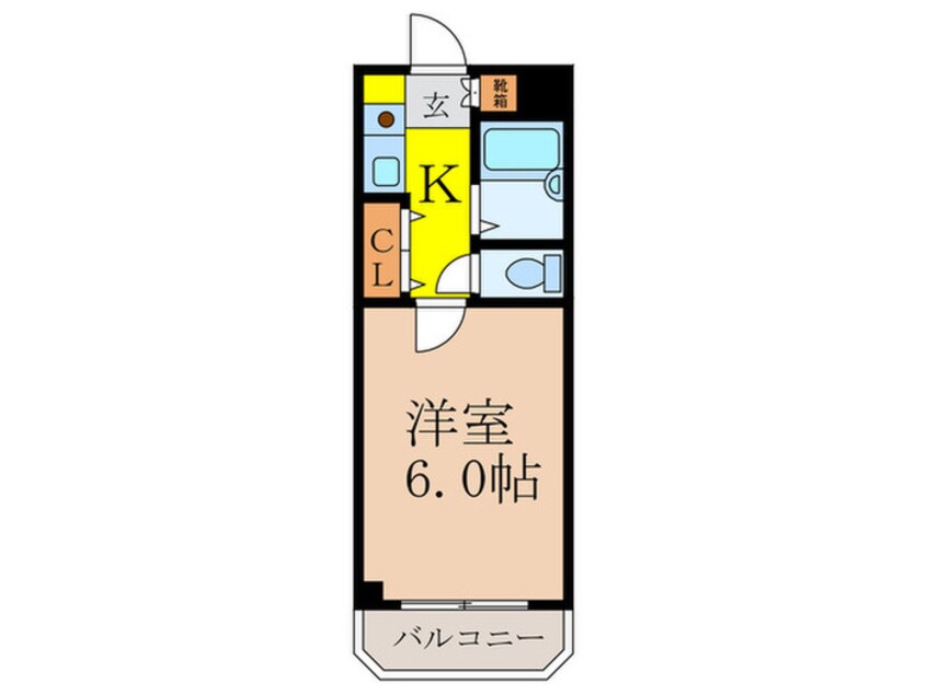 間取図 リアライズ西淡路